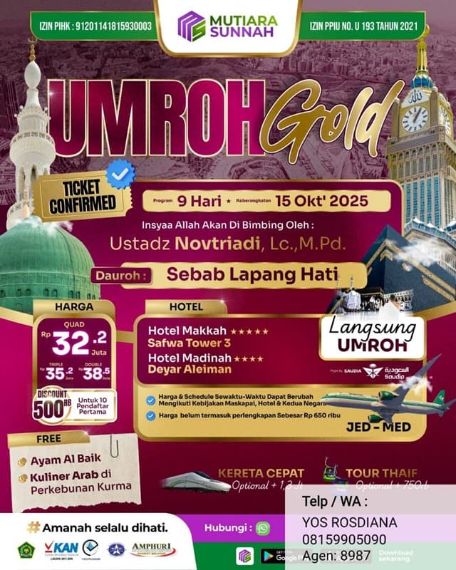umroh murah halal